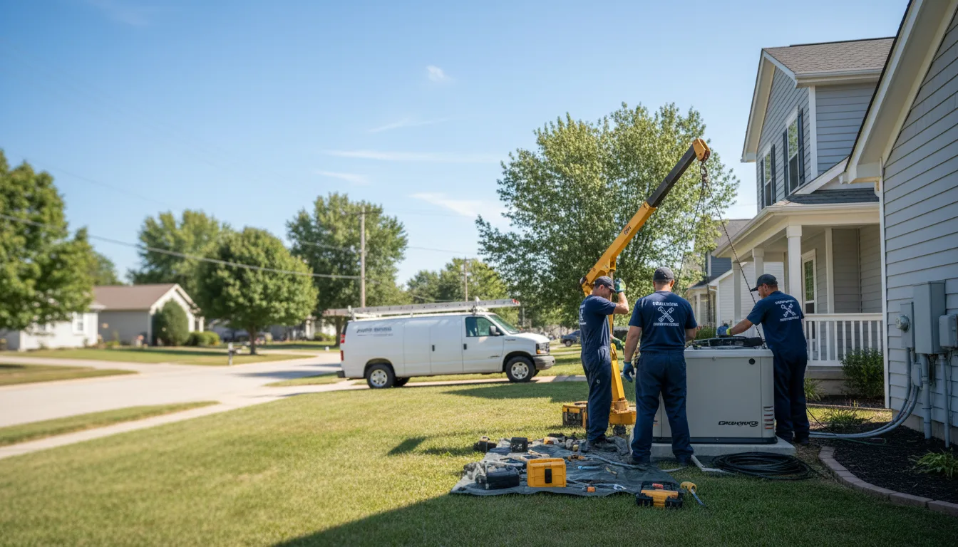 Generator Installation in Bettendorf, IA near me